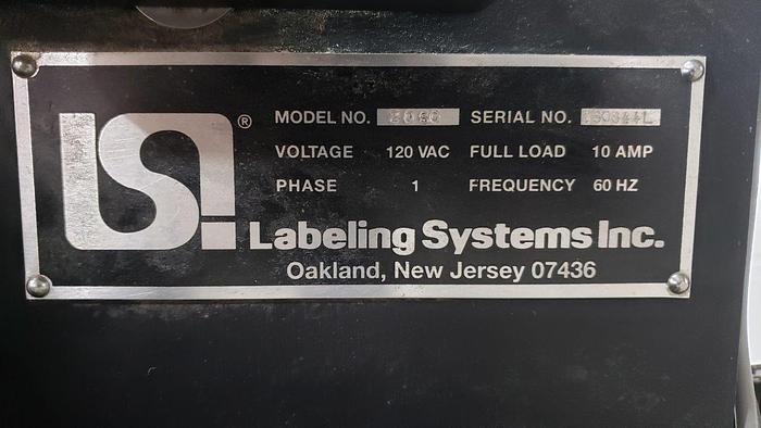 Used LSI 2060 Labeller with Zebra 170PAX3™ OEM Printer
