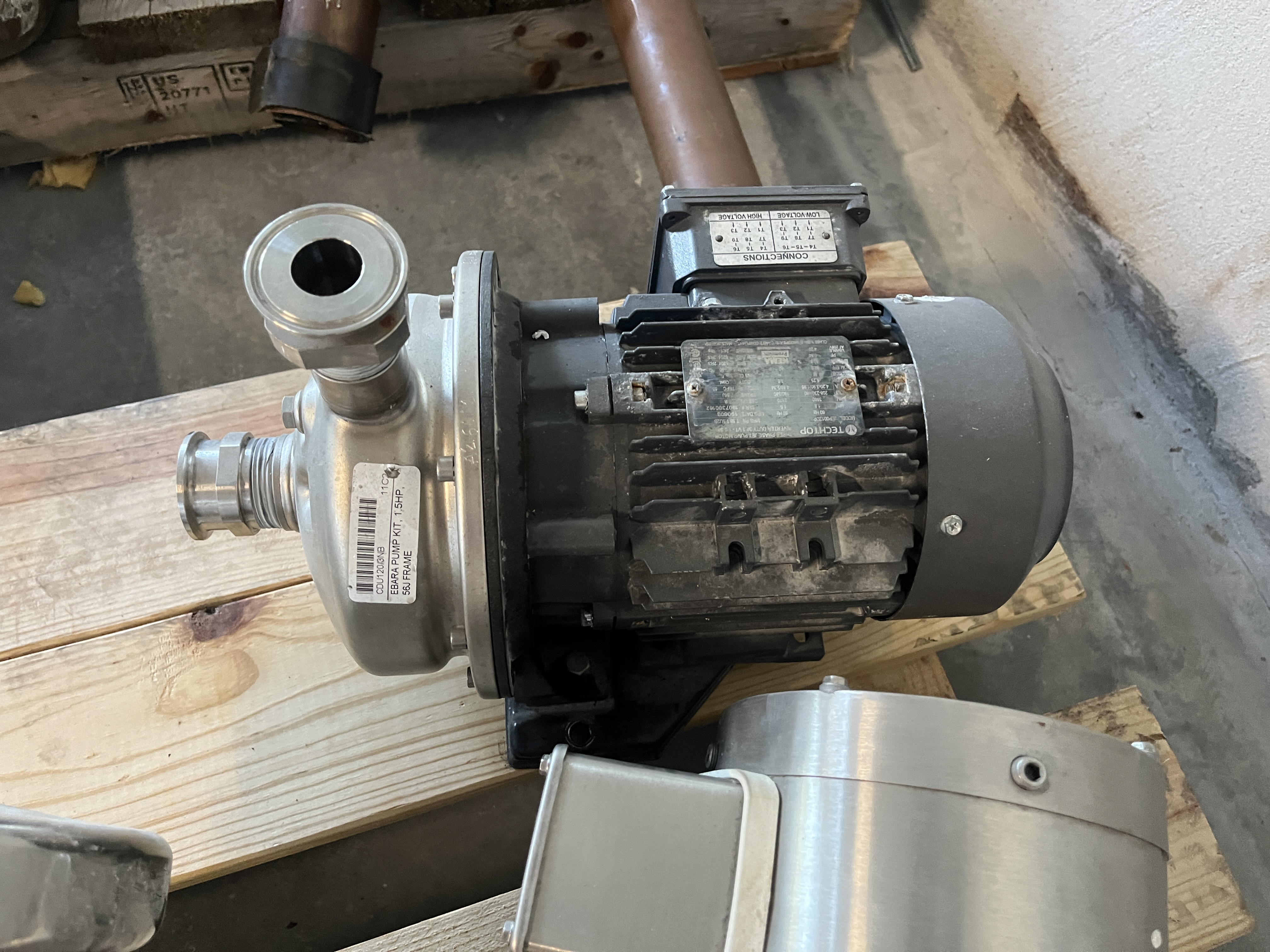 Used PD Pump with TechTop Motor