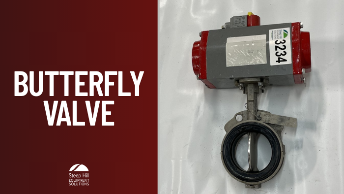 Used Bray Resilient Seated Butterfly Valve