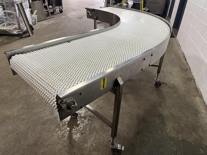 Used 11'6 Curved Conveyor