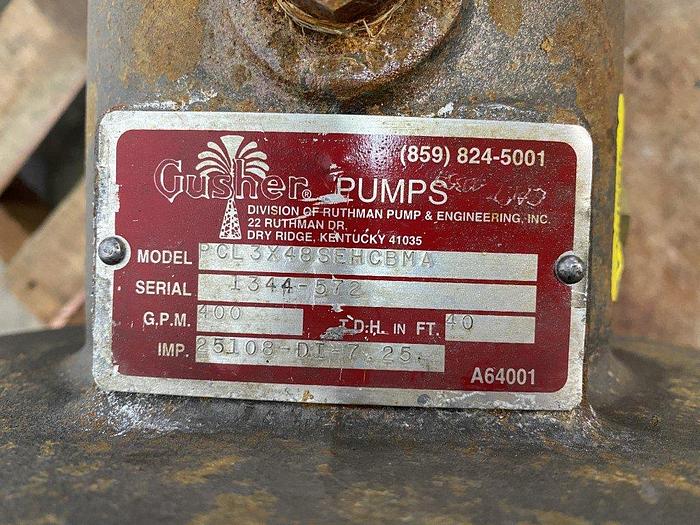 Used Gusher PCL3X48SEHCBMA Centrifugal Pump