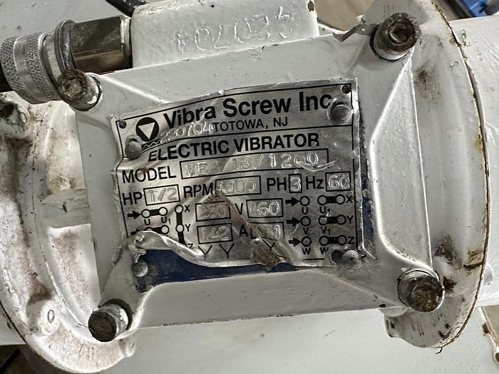 Used Vibra Screw Electric Vibrating Conveyor