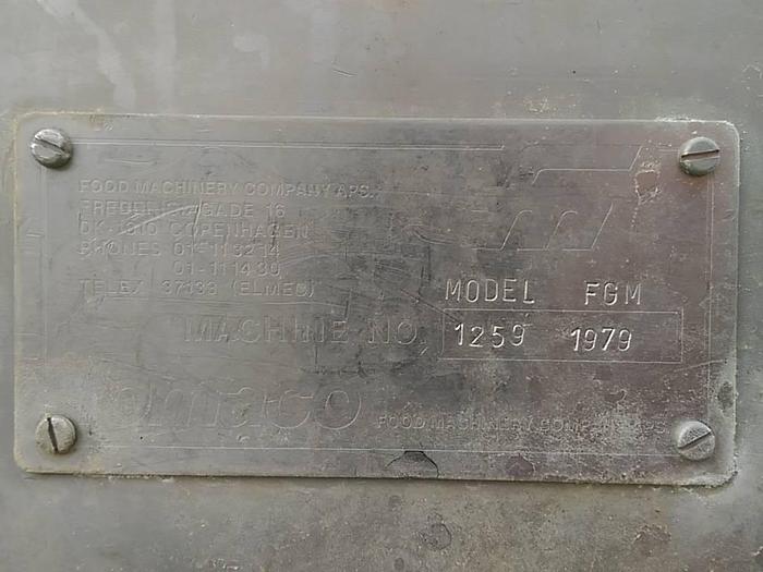 Used Formaco Brine Injector for Meat