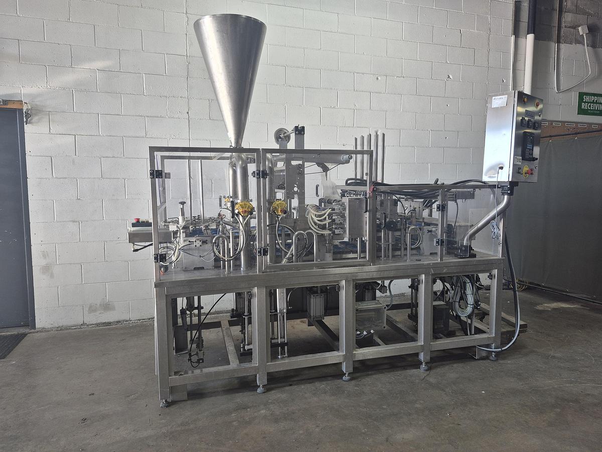 Used Pack Line PXG-3 Linear Cup Filler