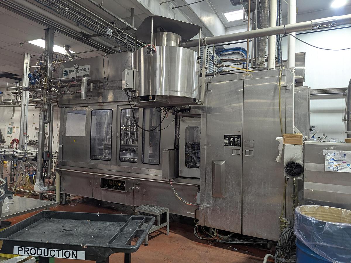 Used Evergreen EH-1 Gable-Top Packaging Machine