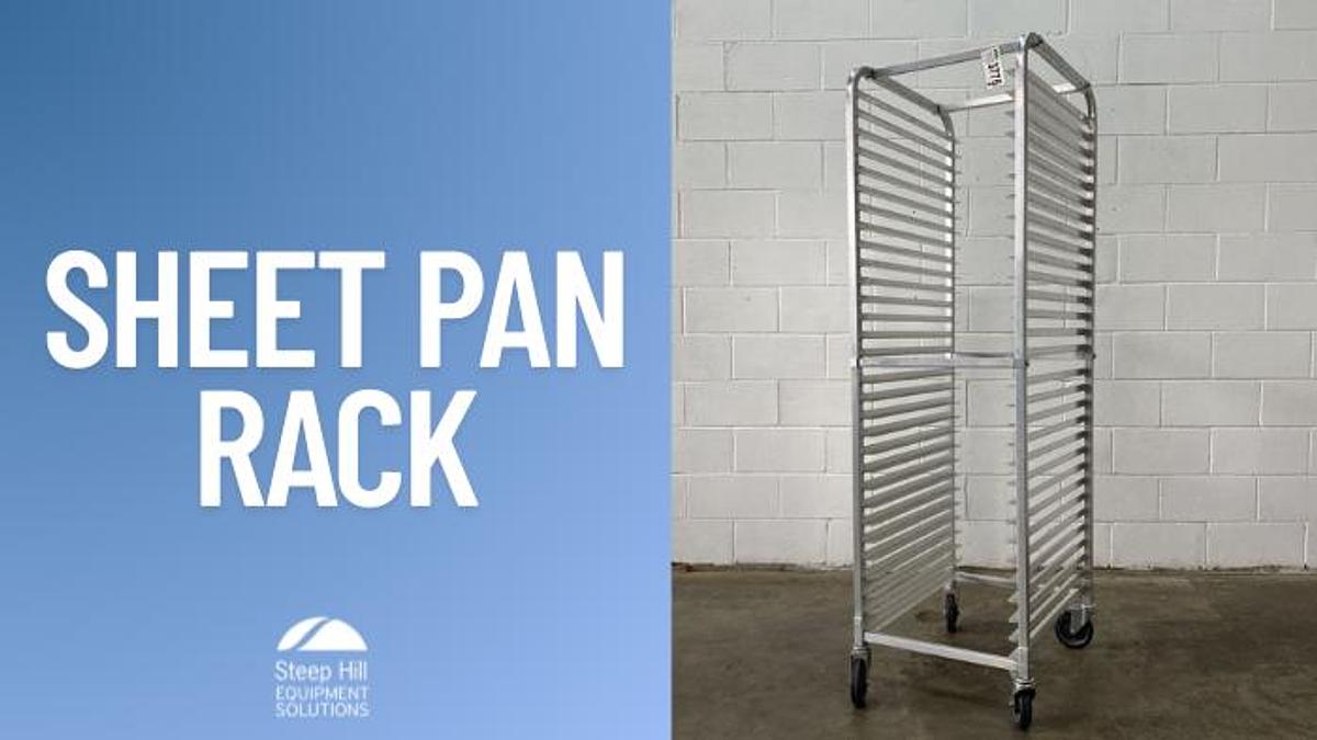 Used Winco ALRK-30BK Sheet Pan Rack