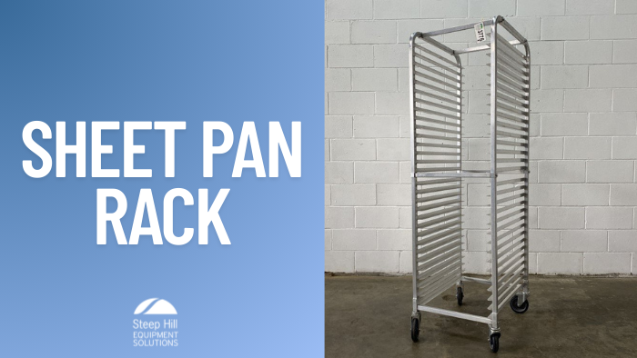 Used Winco ALRK-30BK Sheet Pan Rack