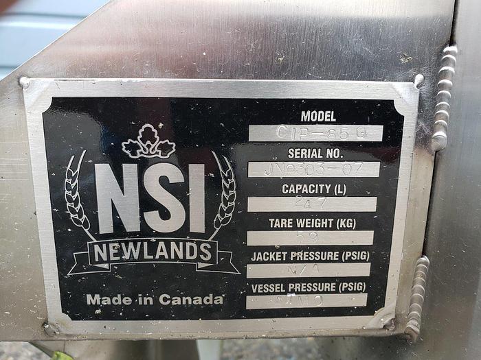 65 Gal Stainless Steel CIP Tanks