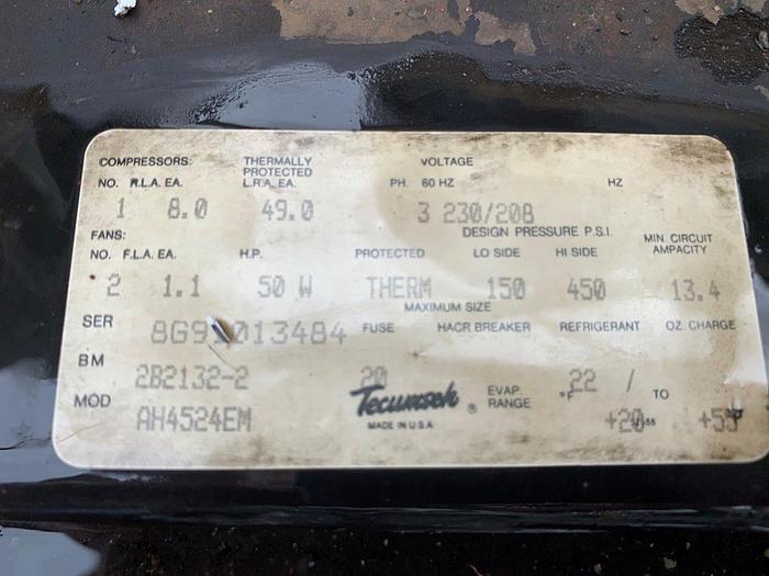 Used Tecumseh AH Series Refrigeration Compressor