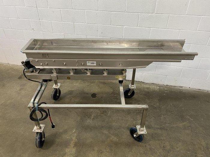 Used Allen VC10373 Vibratory Conveyor