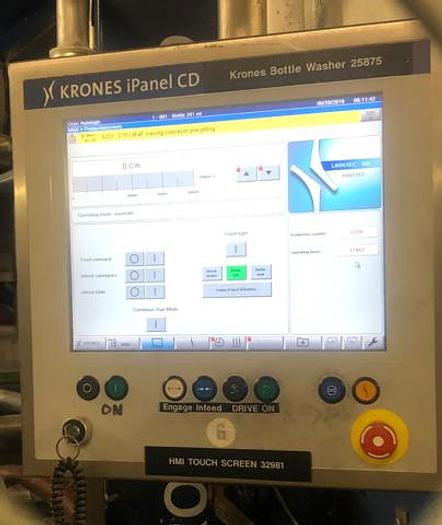 Used Krones Bottle Washer