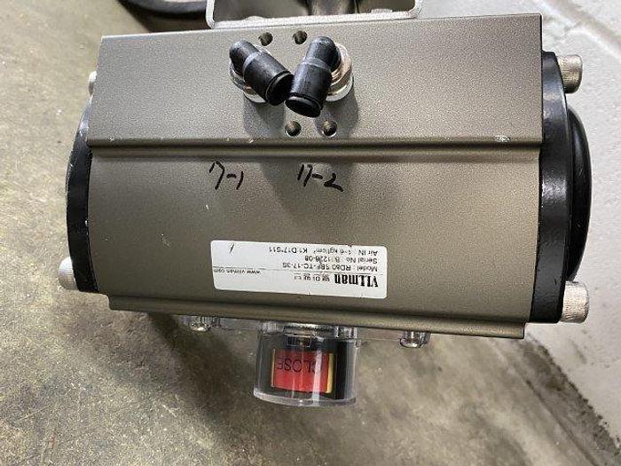 Used Lidded Hoppers With Butterfly Valves