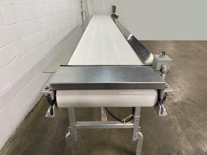 Used 15' Flat Belt Conveyor