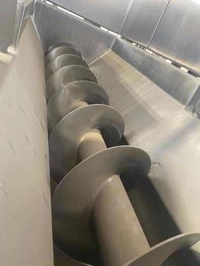 Used Weiler 16VSC Vertical Screw Conveyor