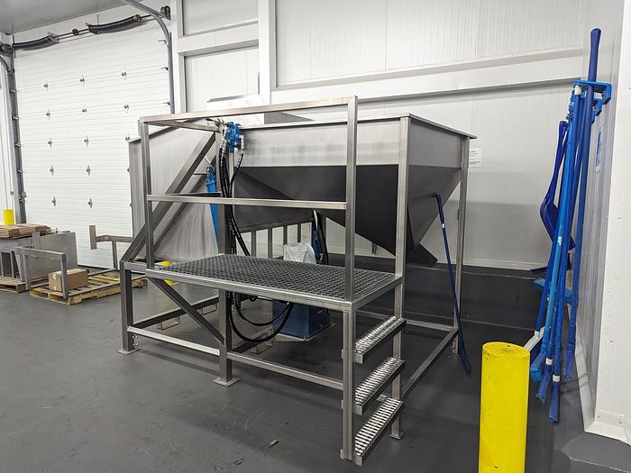 Used Custom SS Tote Dumper