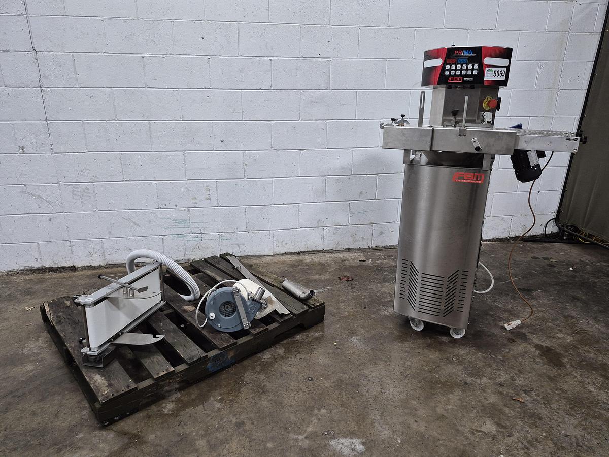 Used FBM PRIMA Chocolate Tempering Machine