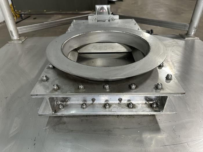 Used Vortex Pneumatic Tote Cage