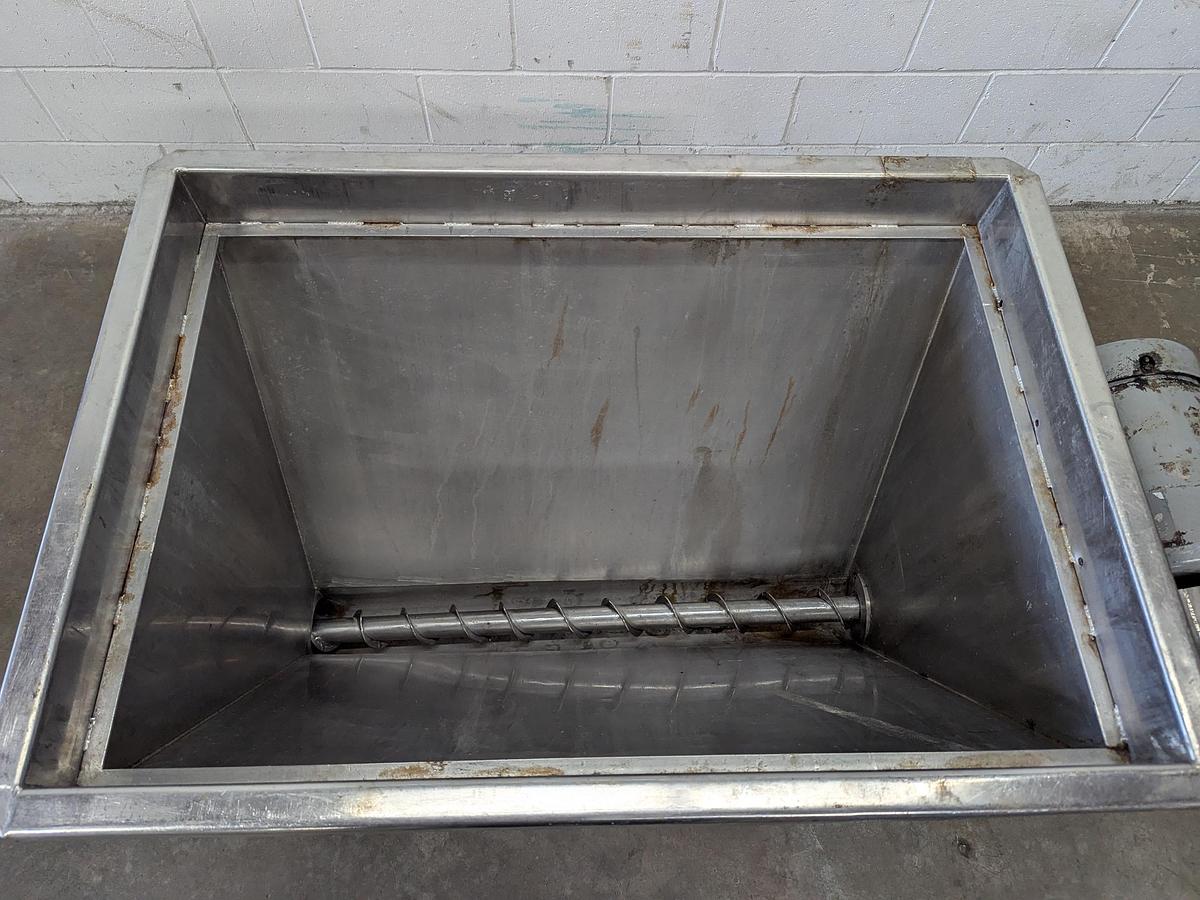 Used SS Hopper with Auger