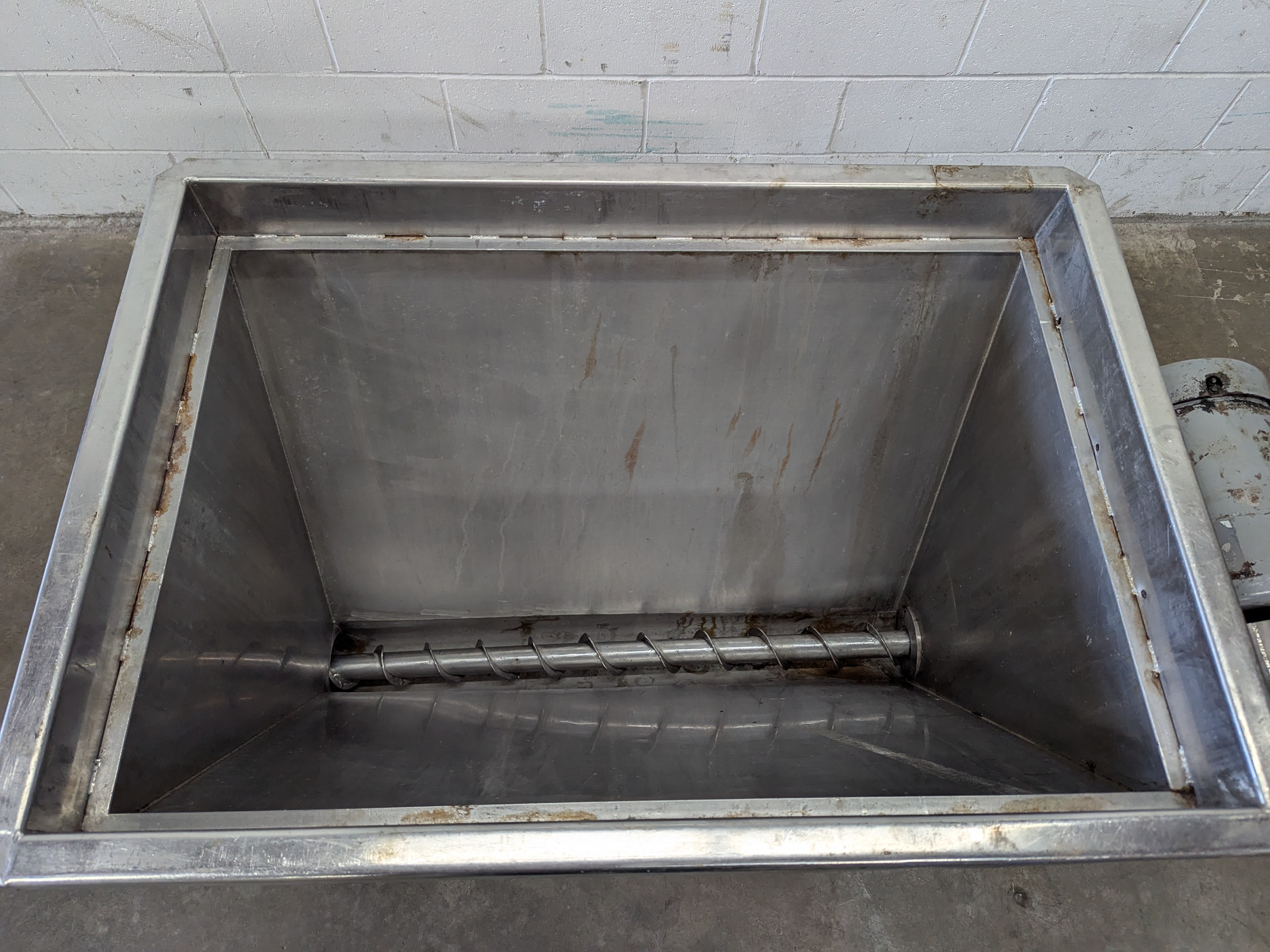 Used SS Hopper with Auger