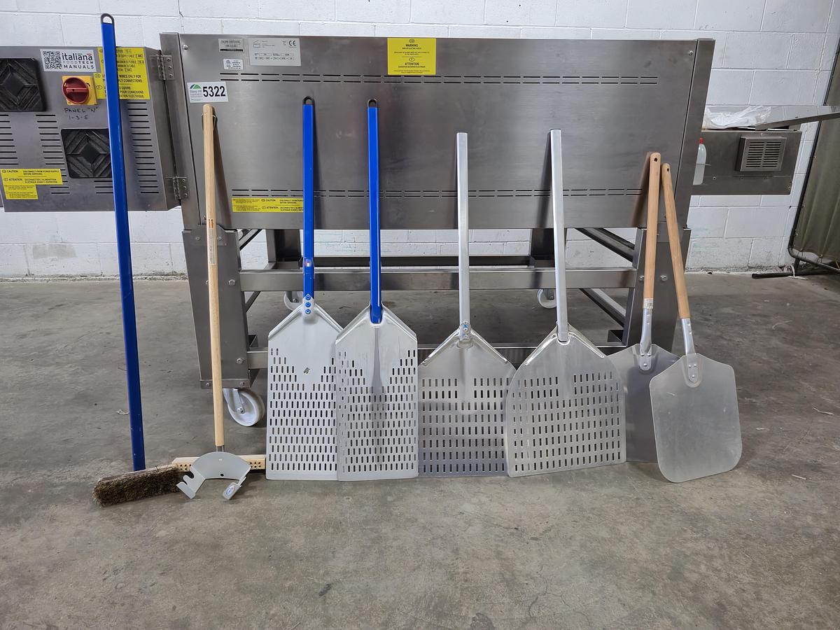 Used Italforni Tunnel Stone Electric Conveyor Oven