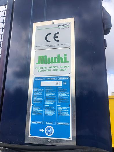 Used Dieterle Mucki® Tote Dumper