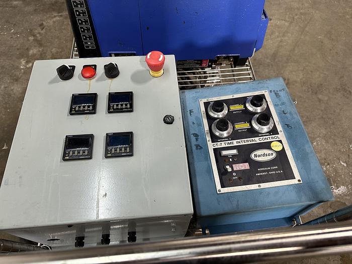 Used Nordson Hot Melt System with Pattern Controller