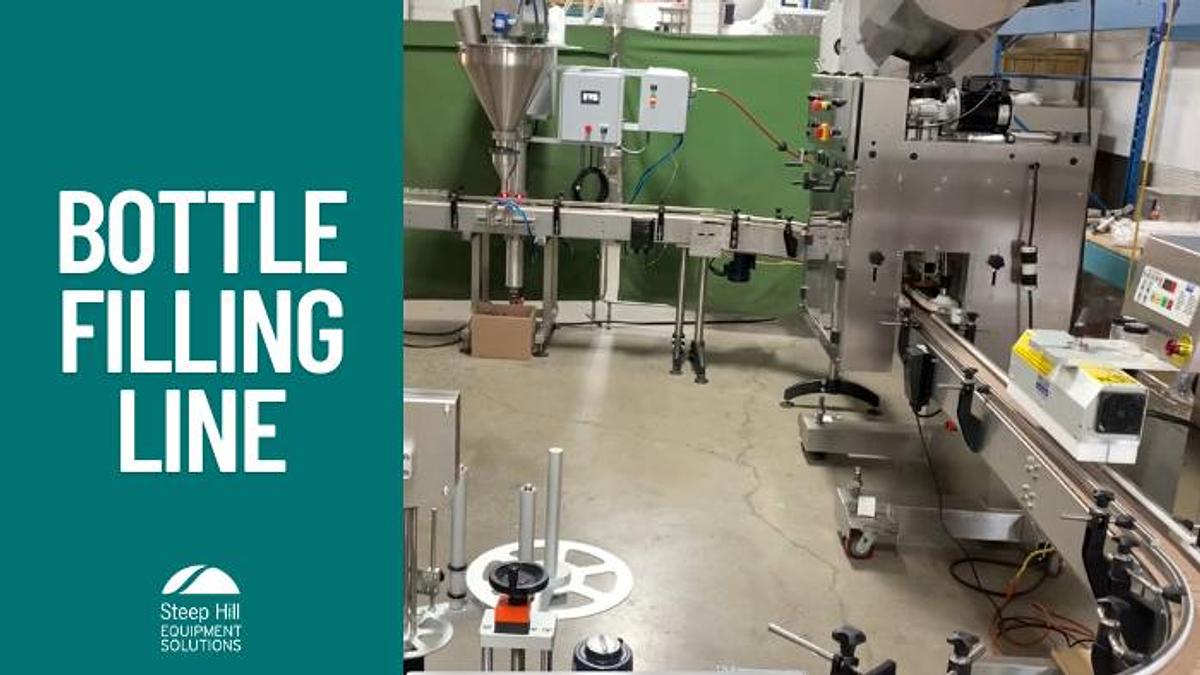 Used Bottle Filling Line