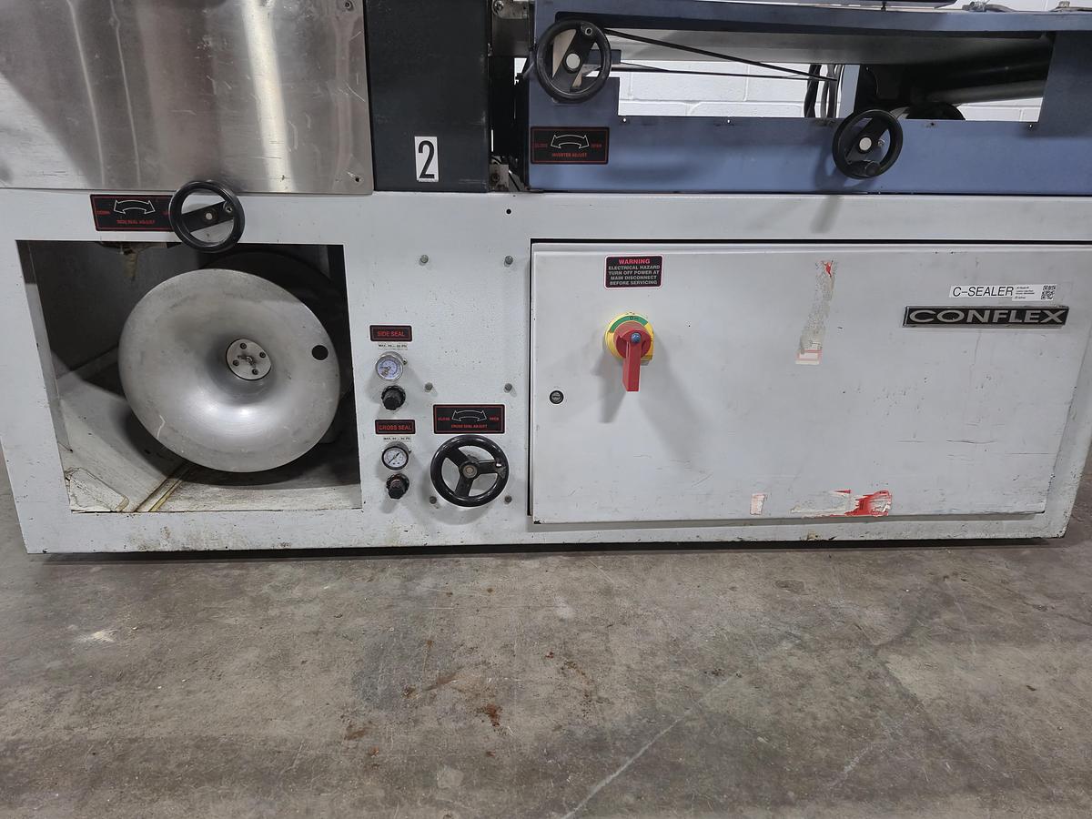 Used Conflex Fusion Automatic Side Seal Shrink Wrapper