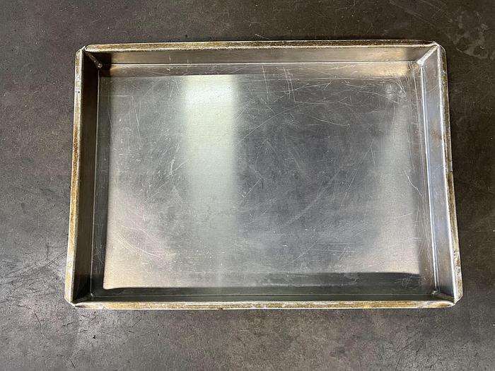 Used Roll-In Double Oven Rack with Pans