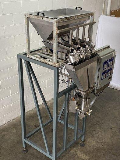 Used Actionpac 4-Lane Linear Netweigh Filler