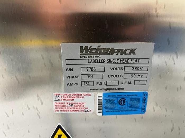 Used WeighPack Swifty Bagger 3600 Pouch Fill & Seal System