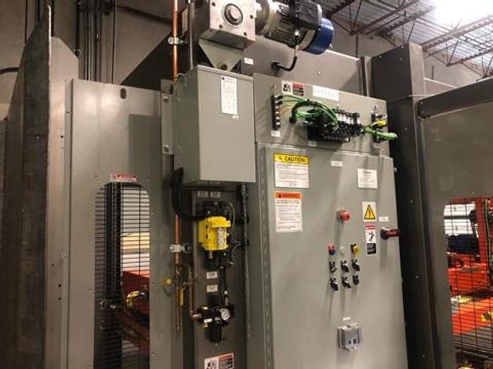 Used Columbia FL1000-SW Floor Level Palletizer