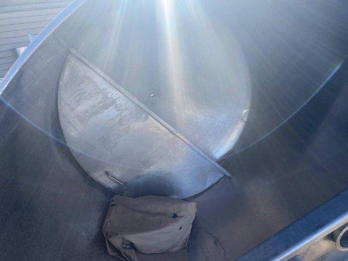 Used SS Cone-Bottom Tank