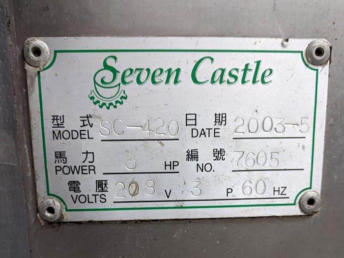 Used Seven Castle SC-420 Natural Gas Cooking Mixer