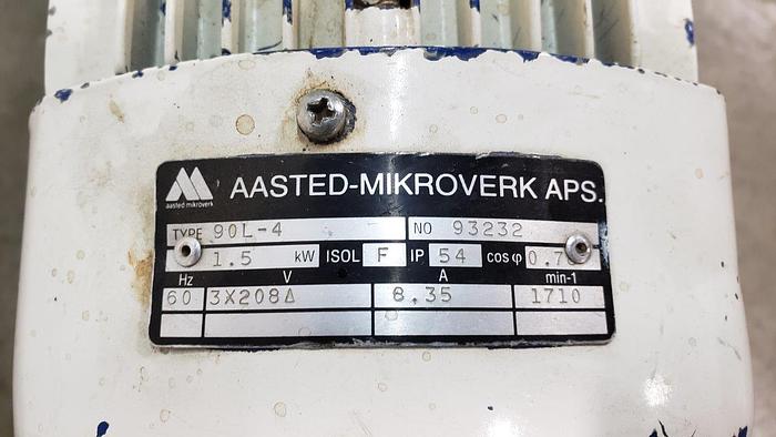 Used Aasted Mikroverk CP Chocolate Gear Pump