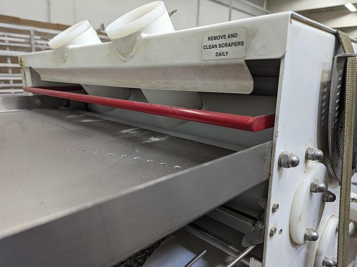 Used Bloemhof Simplex 4-24 Dual Bolillo Sheeter-Moulder