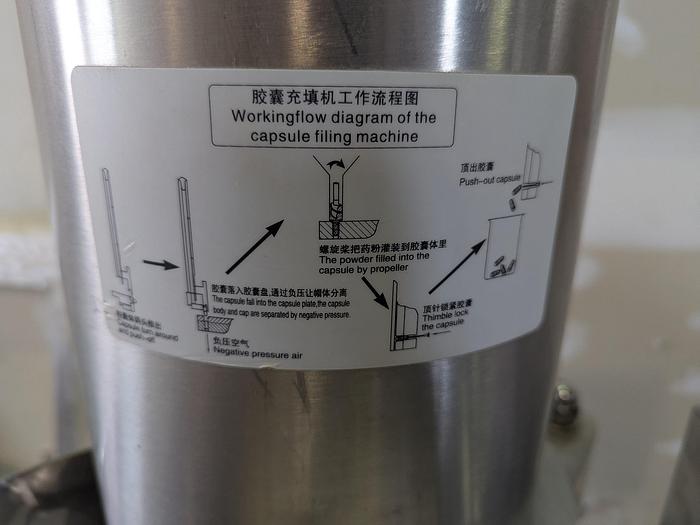 Used Semi-Auto Capsule Filling Machine