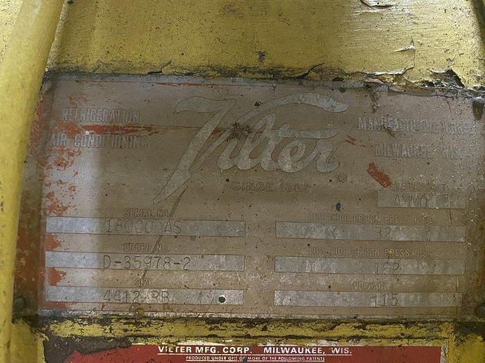 Used Vilter 4412 RB Reciprocating Compressor