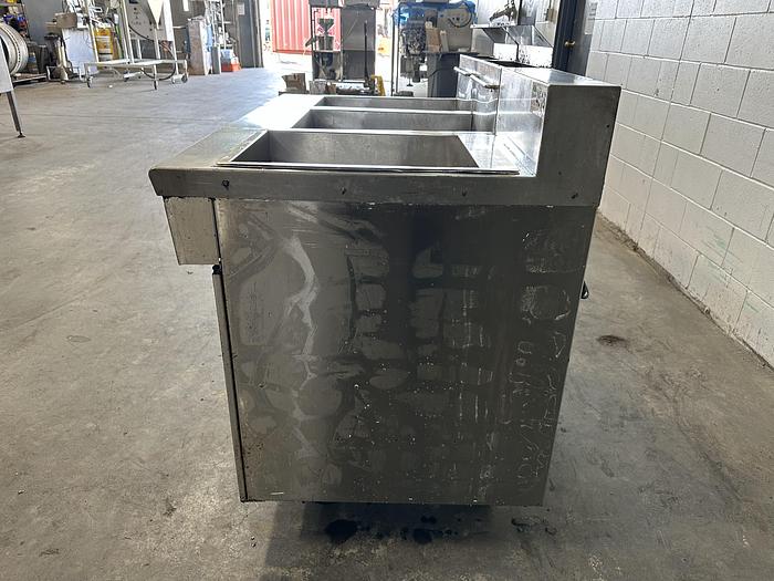 Used Quest Double Deep Fryer with Filtration