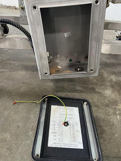 Used Safeline 4'L Incline Infeed Conveyor