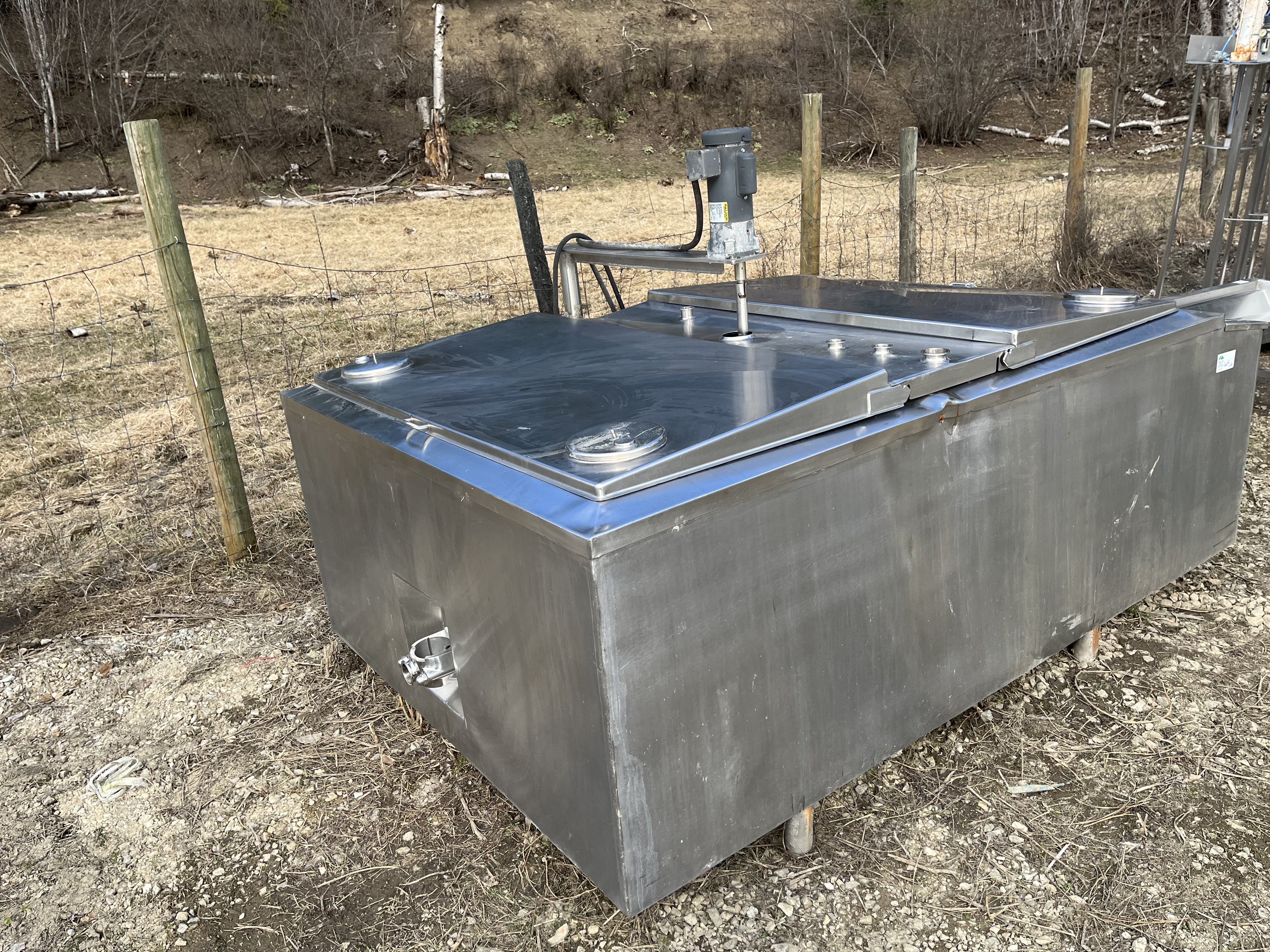 Used 2000L Jacketed Cheese Vat