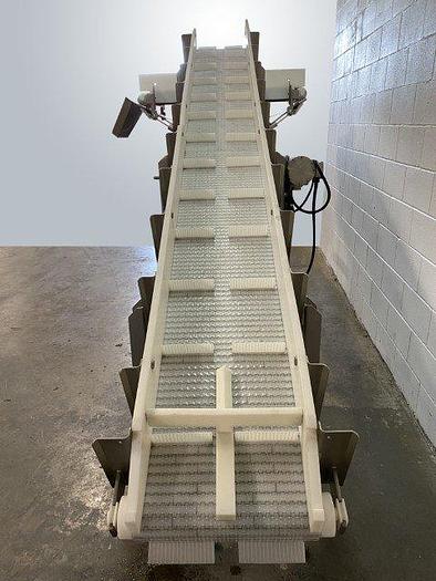 Used Incline Conveyor with Diverter Conveyor