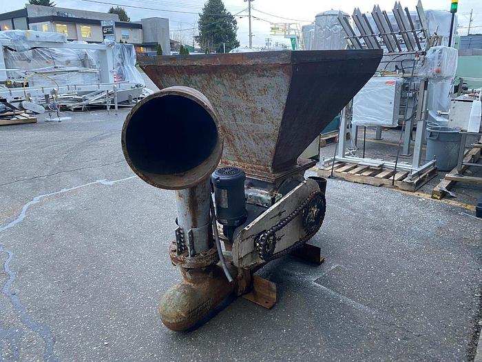 Used MAC MD139 Multi-Duty Airlock Valve with Feed Hopper