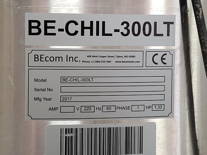 Used BEcom BE-CHIL-300LT Water Chiller