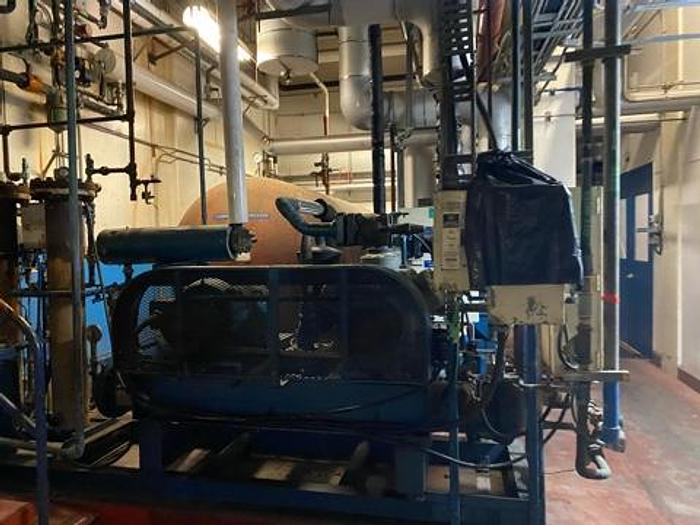 Used Compressor Room with Wittemann Hasselberg CO2 Packaged & Haffmans