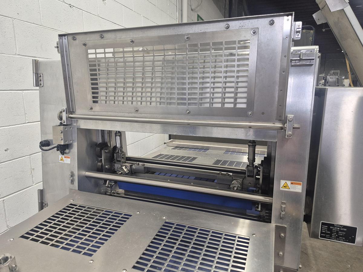 Used Rheon Automatic Conveyor Guillotine Cutter