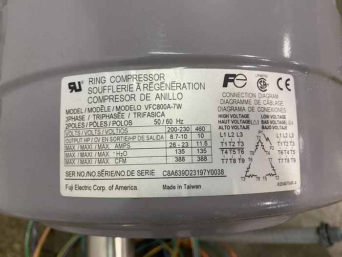 Used Fuji VFC800A-7W Ring Compressor