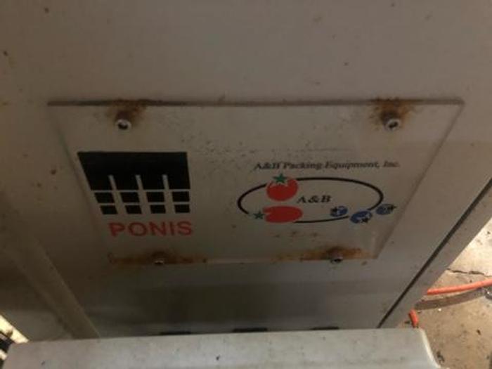 Used A&B 9-Lane Linear Weigh & Fill for Clam Shells