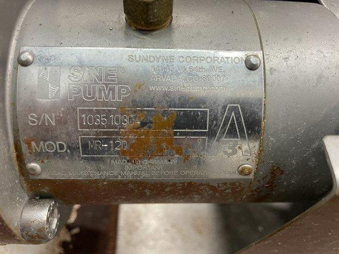 Used Sundyne MR-120 Sine PD Pump