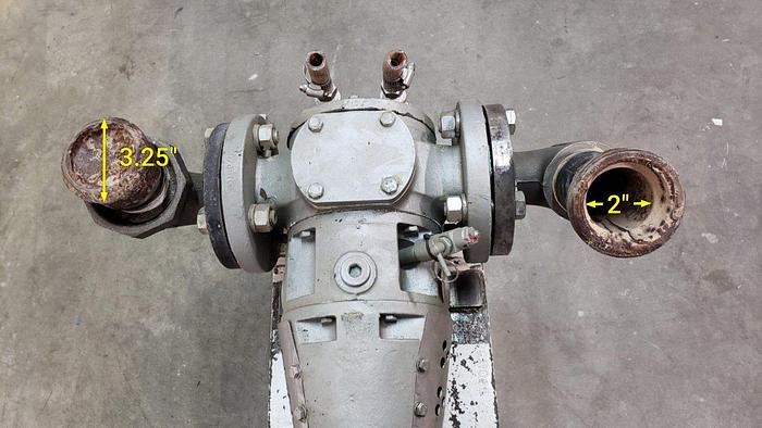 Used Aasted Mikroverk CP Chocolate Gear Pump